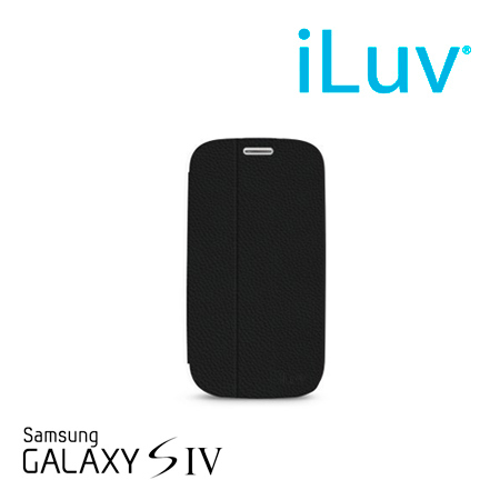 ESTUCHE ILUV P/GALAXY S4 BOLSTER PREMIUM COVER AND VERSATIL STAND BLACK(PN SS4BOLSBK)